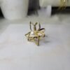 ⁦Bague fleur⁩ - الصورة ⁦2⁩