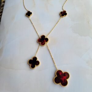 Vancleef Grand Motif Rouge