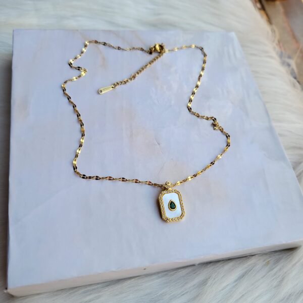Collier Goute Verte