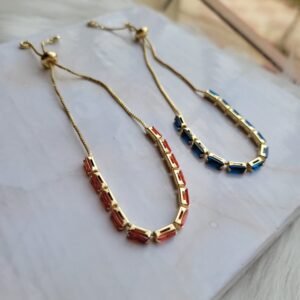 Perle Bleu et Rouge