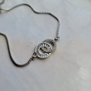 Deux Cercles Argenté