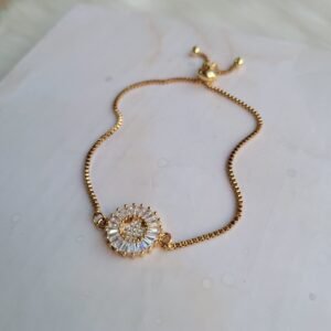 Cercle Perlé Blanche