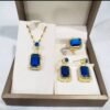 Emraude 4 pcs Bleu