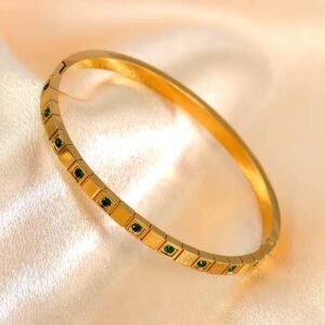 Bracelet Perles Verts