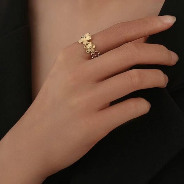 ⁦Bague Flora⁩ - الصورة ⁦4⁩